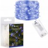 SPRINGOS LED reťaz Nano 2 m 20 LED 2x AA modrá