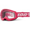 MX Okuliare 100% STRATA 2 Pink - Clear lens