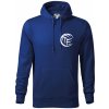 Volejbal lopta prso - Mikina pánska Cape s kapucňou - 2XL ( Kráľovská modrá )