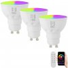 Immax Neo Immax NEO 07724CDO-SADA 3xLED RGB Stmievateľná žiarovka GU10/6W/230V Wi-Fi Tuya+DO IM1307