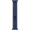 Apple Watch 49mm Blue/Bright Blue Trail Loop - M/L - Black Titanium Finish MG9R4ZM/A