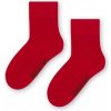 Brunko Detské merino ponožky červená