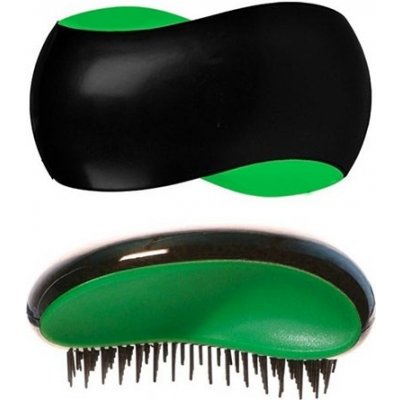 Detangler Grip kefa na vlasy Black Green