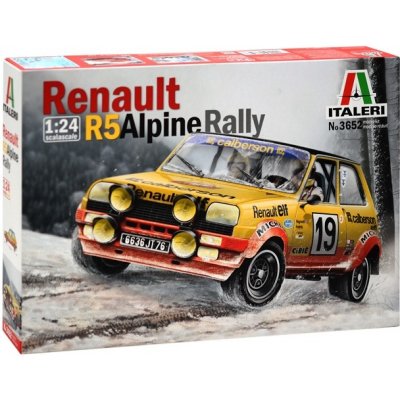 Italeri Renault R5 Alpine Rally 1:24