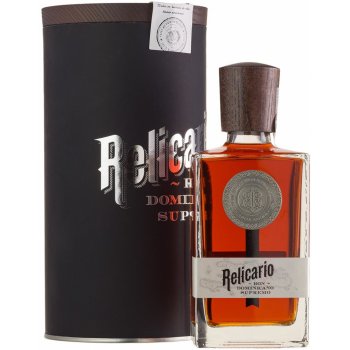 Relicario Ron Dominicano Supremo 40% 0,7 l (tuba)