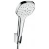 Sprchová hlavica s hadicou Hansgrohe Croma Select biela/chróm 26412400