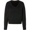 esmara® Dámsky pletený pulóver S 36/38, čierna (100378680)