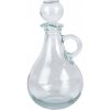 Clayre & Eef Dekoračná sklenená fľaša karafa so zátkou 325 ml
