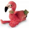 RAPPA Plyšový pták plameňák 23 cm, Eco-Friendly