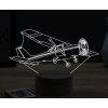 Beling 3D lampa,Cessna 172, 16 farebná ULA27