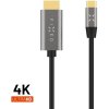 Video kábel FIXED s konektormi USB-C/HDMI, USB-C 3.1 Gen 2 18Gbps, HDMI