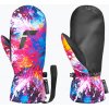 Detské lyžiarske rukavice Reusch Carter R-Tex XT Junior mitten black/multicolor snowflake