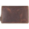 Greenburry Kožená peňaženka 1607-RFID-25 hnedá