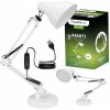 Stolná LED lampa na písací stôl, školská, rysovacie, nastaviteľná na učenie