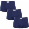 3PACK pánske boxerky Styx klasická guma tmavo modré (3Q0968) XXL 120 dní na výmenu alebo vrátenie tovaru!
