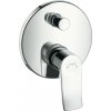Hansgrohe Metris - Páková vaňová batéria pod omietku, chróm 31493000