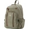 Značkový stredne veľký mestský batoh zelený (GTB811)