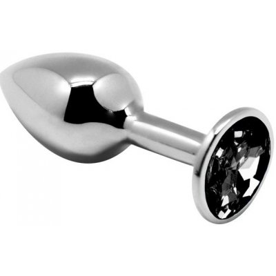 Alive Mini Metal Butt Plug Anal Pleasure Black S