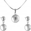 Súprava so Swarovski Elements diskokolečko Krystal