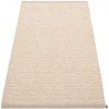 Pappelina Koberec EFFI Mud/Beige/Vanilla – svetlohnedý, veľkosť koberca 85 x 160 cm