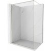 Mexen Kioto-XF, sprchová zástena s rámom 140 x 202 cm, 10mm číre sklo, oceľový profil, 800-140-104-97-00-X