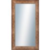 DANTIK - Zarámované zrkadlo - rozmer s rámem cca 50x90 cm z lišty TOMAS bronz velká (3029)