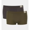 Pánské boxerky sloggi men GO Natural Hipster C2P M004 000L - Farba: M004 hnědá kombinace, Veľkosť: L