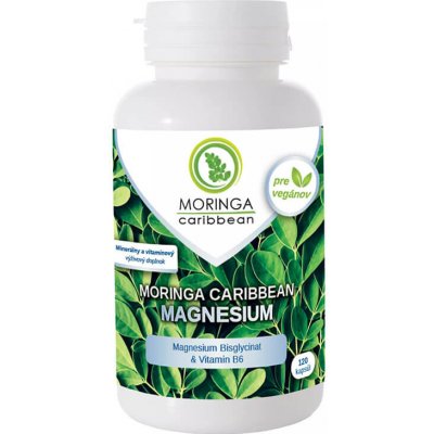 Moringa Caribbean Magnesium 120 kapsúl