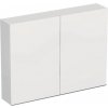 Závesná skrinka Intedoor TRENTA biela vysoko lesklá 80 x 60 x 15 cm TRE HZ 80x15 2D B A0016