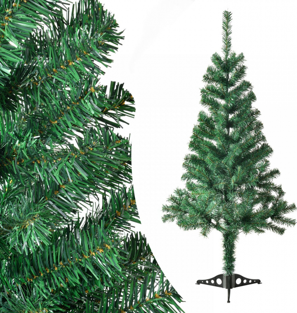 Goleto Umelý vianočný stromček 120 cm zelený