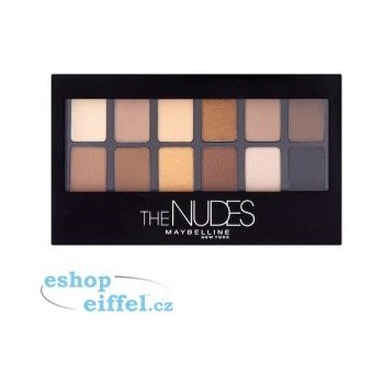 Maybelline paleta očných tieňov The Nudes 9,6 g