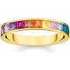 Thomas Sabo Ladies Ring TR2403-996-7-54 Stone Rainbow size 54