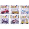 Wiky Korálky zažehľovací set - Dopravné prostriedky 16cm - bicykel