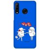 Kryt na mobil Zaľúbené ovečky modrý Huawei P30 Lite New Edition