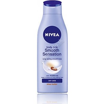 Nivea Smooth Sensation krémové telové mlieko pre suchú pokožku 250 ml