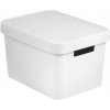 CURVER Úložný box s vekom Infinity 17l biela