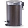 Kovový odpadkový kôš Zeller 3l hnedý