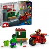 LEGO Super Heroes – Iron Man s motorkou a Hulk