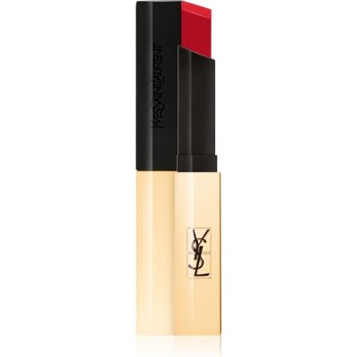 Yves Saint Laurent Rouge Pur Couture The Slim tenký zmatňujúci rúž s koženým efektom 1 Rouge Extravagant 2,2 g