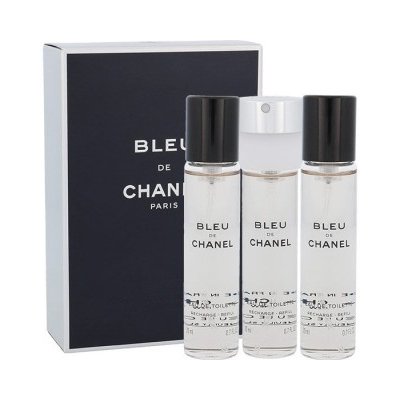 Chanel Bleu De Chanel parfumovaná voda pánska 3 x 20 ml