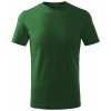 Detské tričko Malfini Basic Free F38 - veľkosť: 146, farba: fľašková zelená