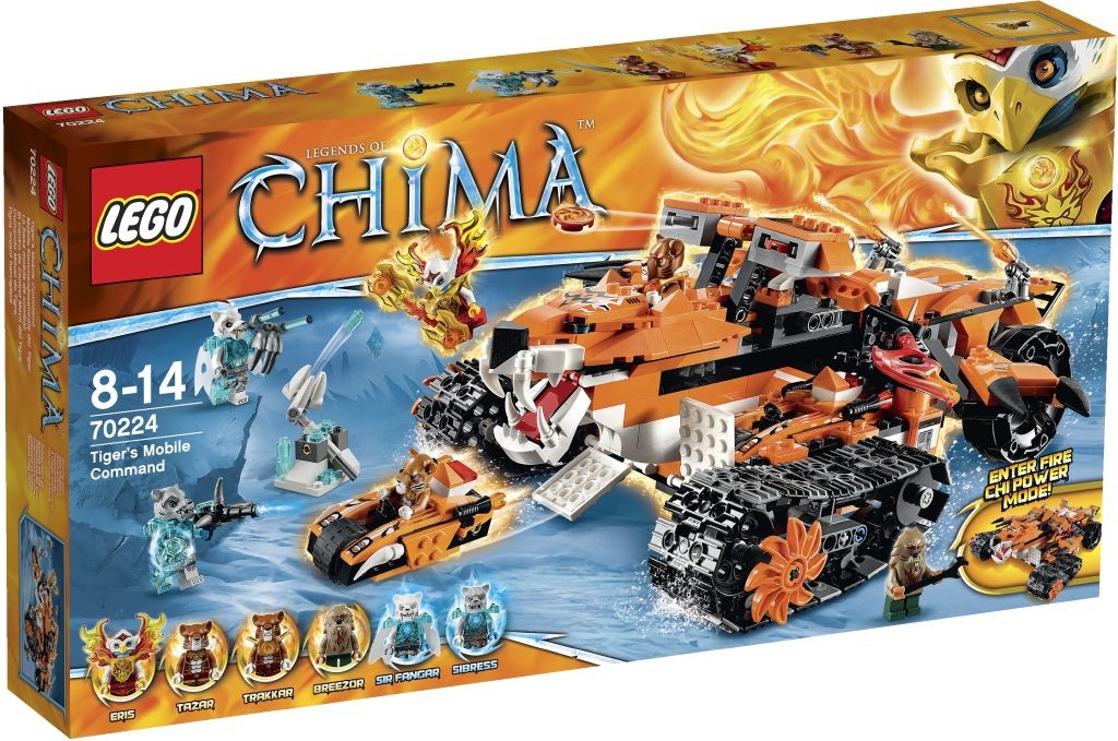LEGO® Chima 70224 Mobilní velitelství tygrů od 120,66 € - Heureka.sk