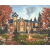 zuty Zuty - Maľovanie Podľa Čísel - Hnedý Dom Na Jeseň (D. Rusty Rust), 40X50 Cm, Plátno (8596530177968)