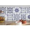 Samolepiaci PVC panel modrý Wall Tiles Alia 15,25 x 15,25 cm