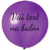 Svet balonku Balón s textom - Fialový 80 cm