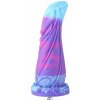 Hismith HSA139, silikónové dildo s prísavkou a konektorom KlicLok 19,5 x 4,2–6,2 cm