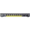 NETGEAR 8xGb PoE; 2x SFP; Smart Switch, 46W; GS110TP (GS110TP-200EUS)