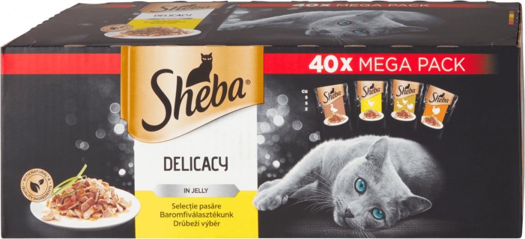 Sheba Drůbeží výběr 40 x 85 g