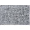 Kúpeľňový koberec Bisk Chenille 60x40 cm sivý
