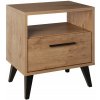 Wilsondo Nočný stolík Deft - dub lancelot
